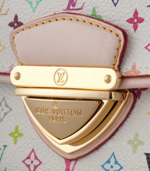1:1 Copy Louis Vuitton Monogram Multicolore Eugenie Wallet Q93736 Replica - Click Image to Close